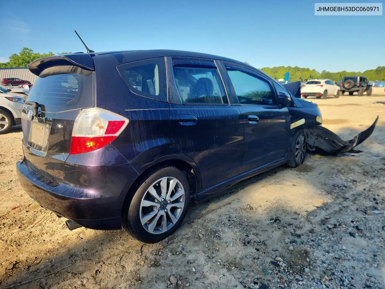 2013 Honda Fit Sport VIN: JHMGE8H53DC060971 Lot: 60763136