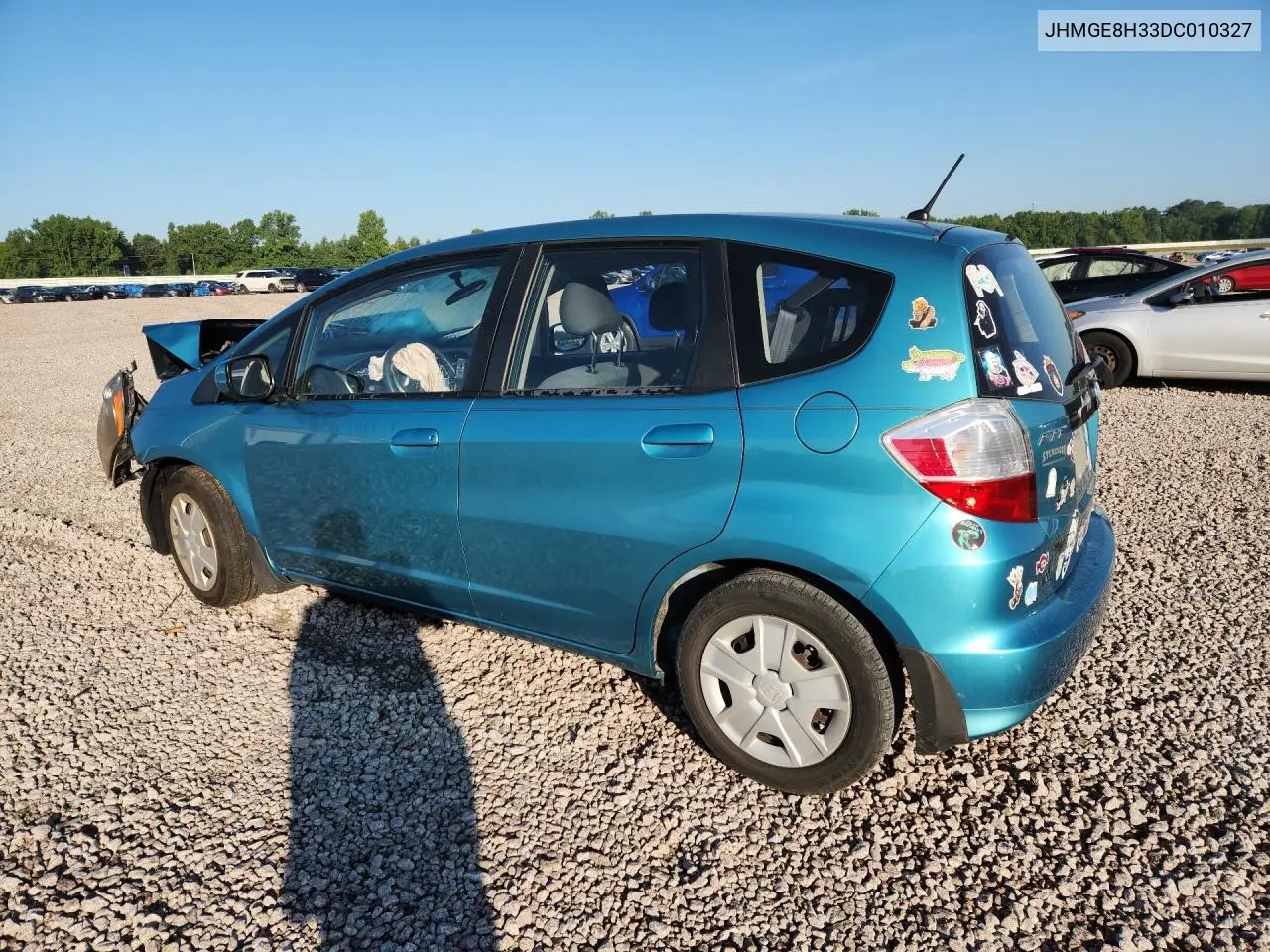 2013 Honda Fit VIN: JHMGE8H33DC010327 Lot: 60871386