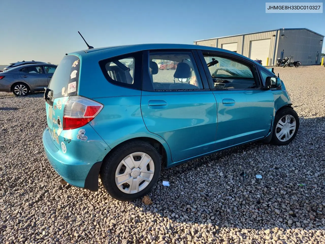 2013 Honda Fit VIN: JHMGE8H33DC010327 Lot: 60871386
