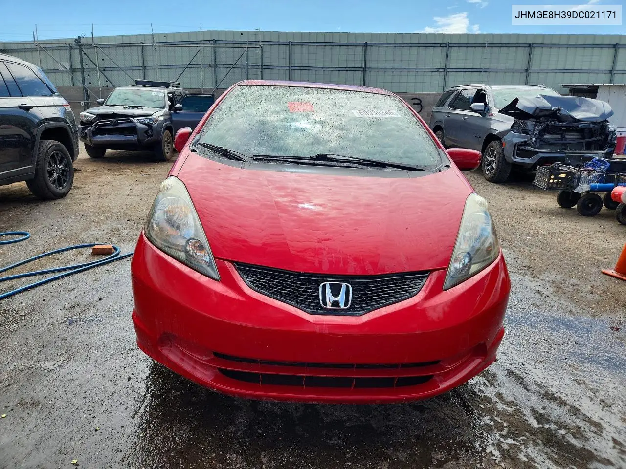 2013 Honda Fit VIN: JHMGE8H39DC021171 Lot: 60996346