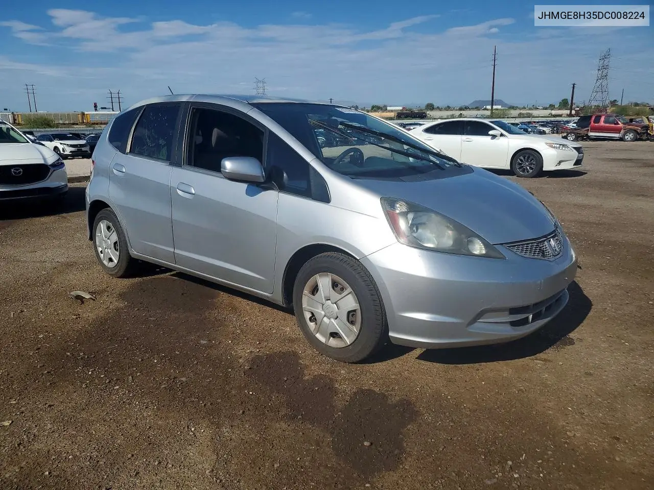 2013 Honda Fit VIN: JHMGE8H35DC008224 Lot: 61018816