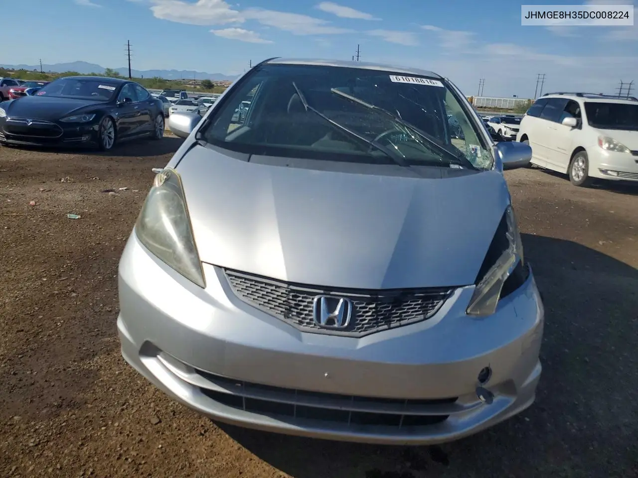 2013 Honda Fit VIN: JHMGE8H35DC008224 Lot: 61018816