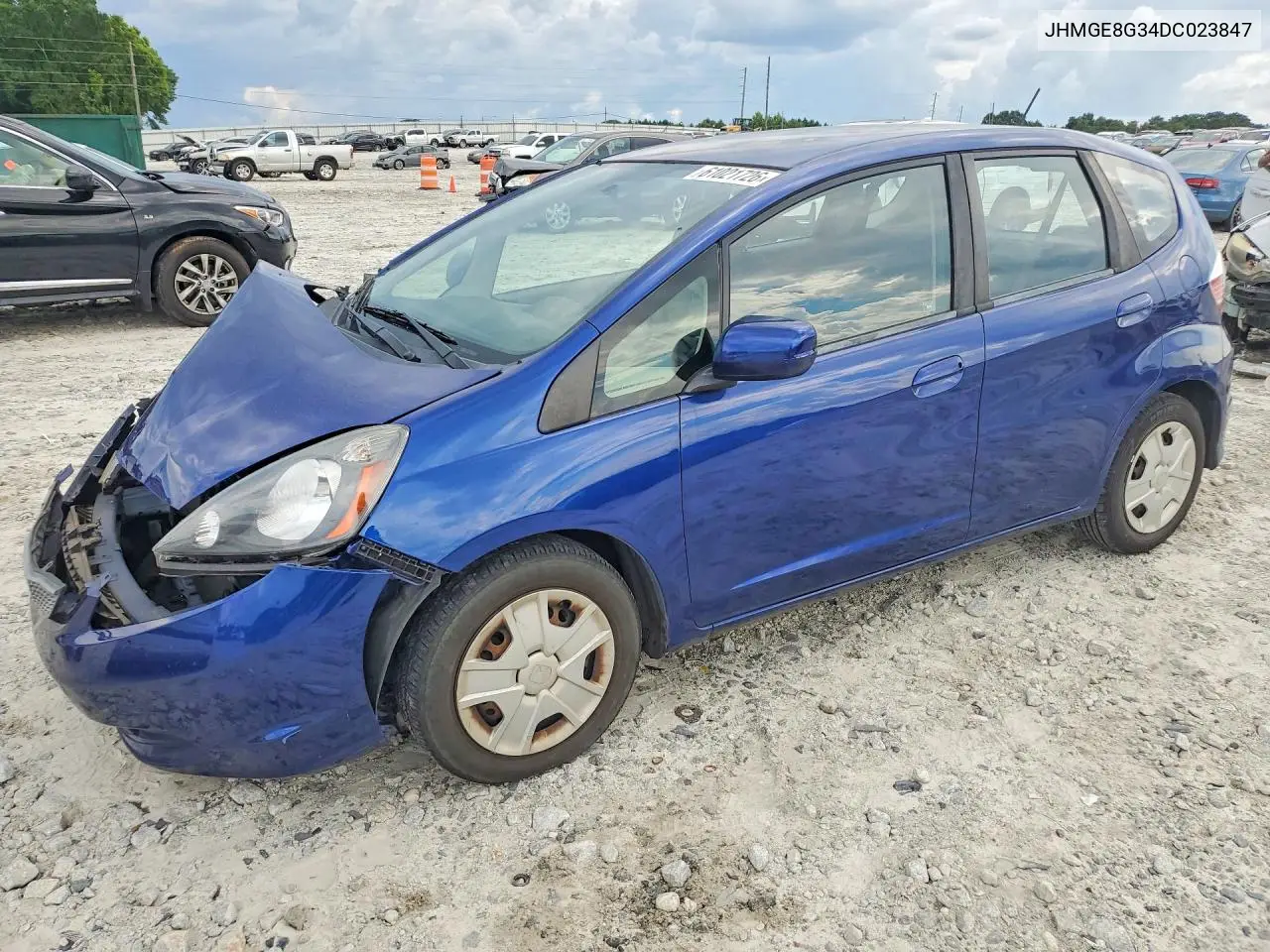 2013 Honda Fit VIN: JHMGE8G34DC023847 Lot: 61021726