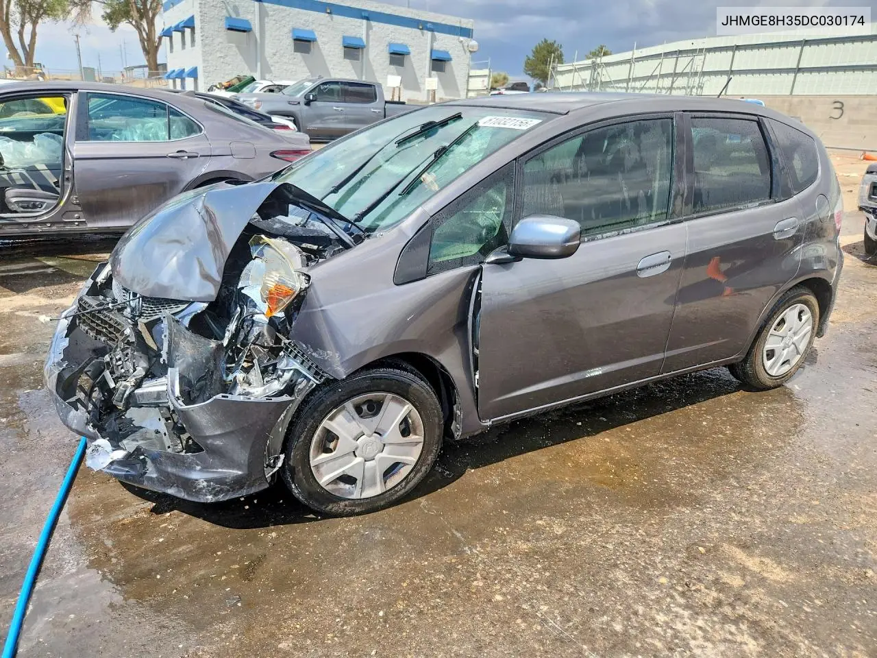 2013 Honda Fit VIN: JHMGE8H35DC030174 Lot: 61032156