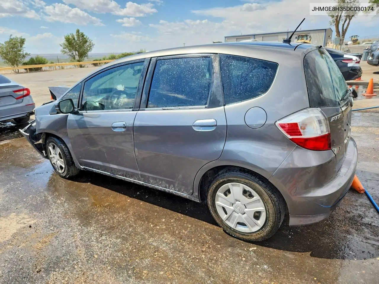 2013 Honda Fit VIN: JHMGE8H35DC030174 Lot: 61032156