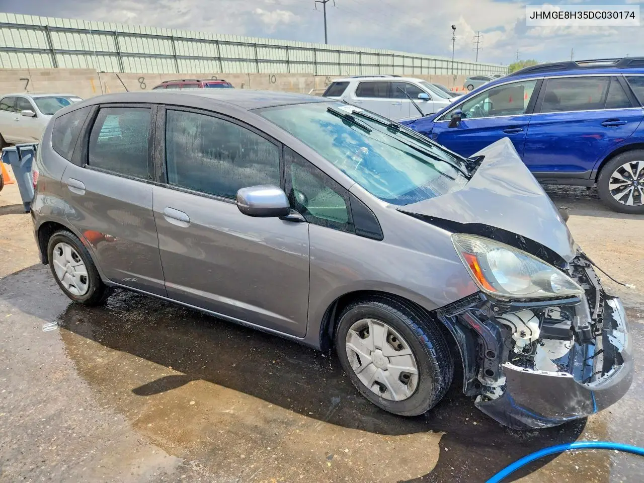 2013 Honda Fit VIN: JHMGE8H35DC030174 Lot: 61032156