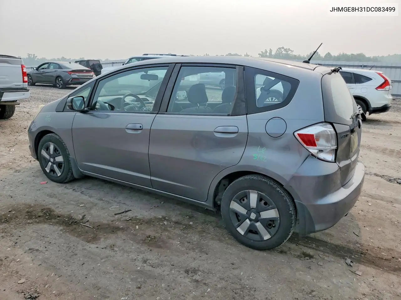 2013 Honda Fit VIN: JHMGE8H31DC083499 Lot: 61322826