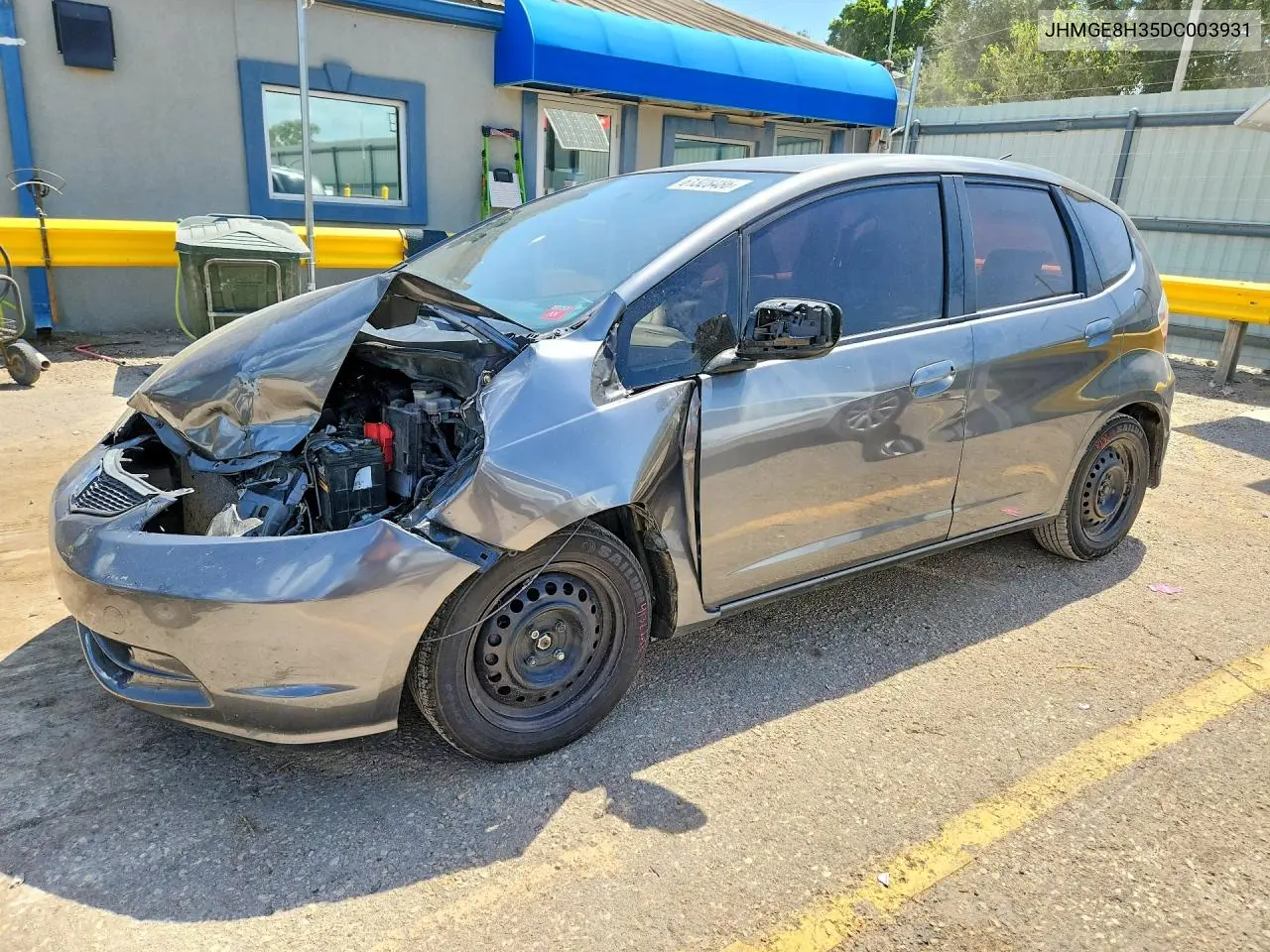 2013 Honda Fit VIN: JHMGE8H35DC003931 Lot: 61328486