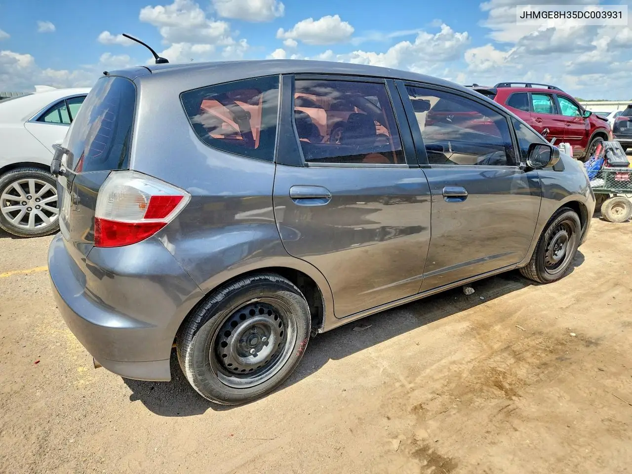2013 Honda Fit VIN: JHMGE8H35DC003931 Lot: 61328486
