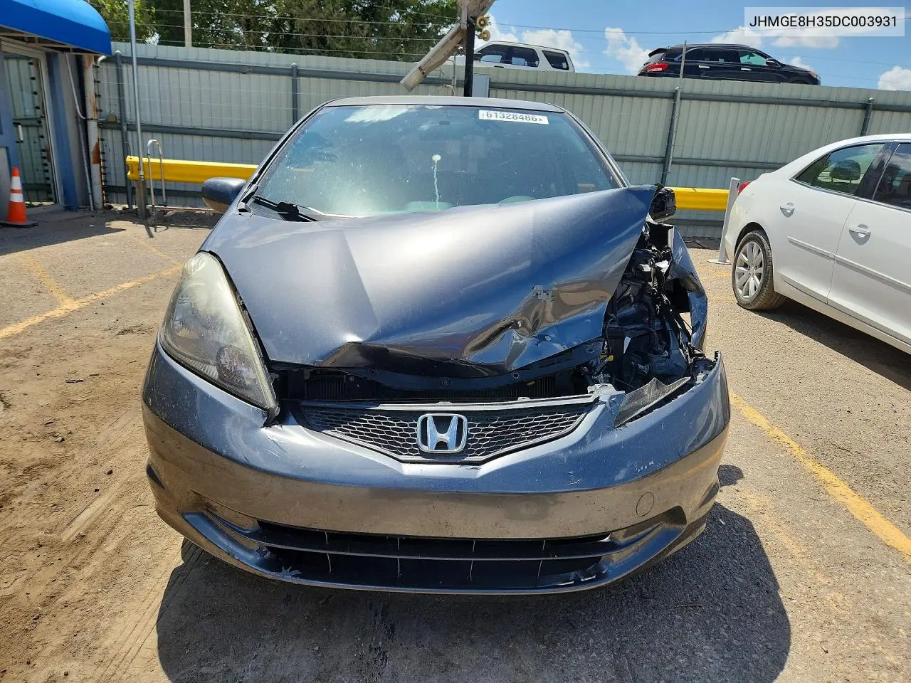 2013 Honda Fit VIN: JHMGE8H35DC003931 Lot: 61328486