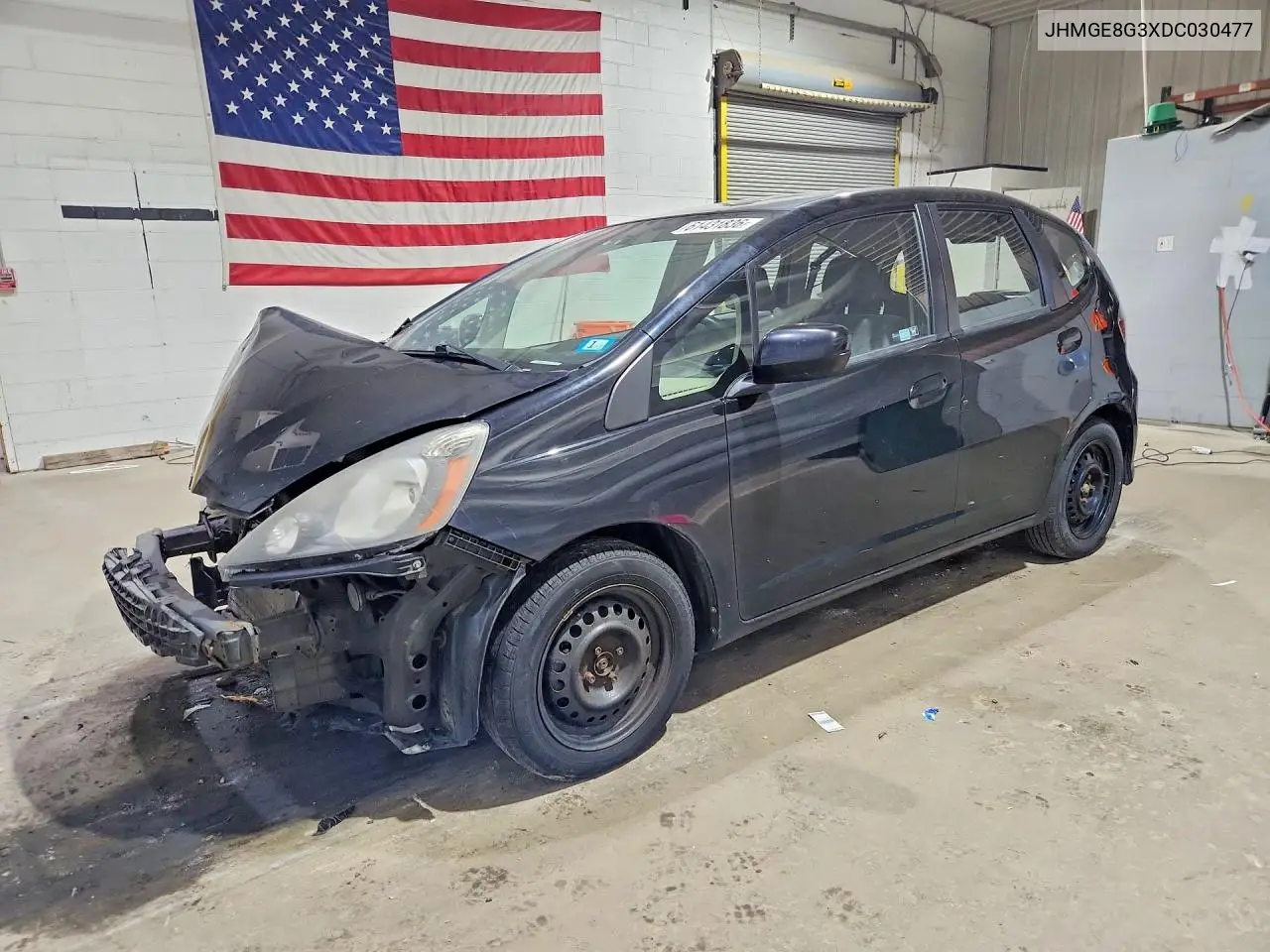 2013 Honda Fit VIN: JHMGE8G3XDC030477 Lot: 61431836
