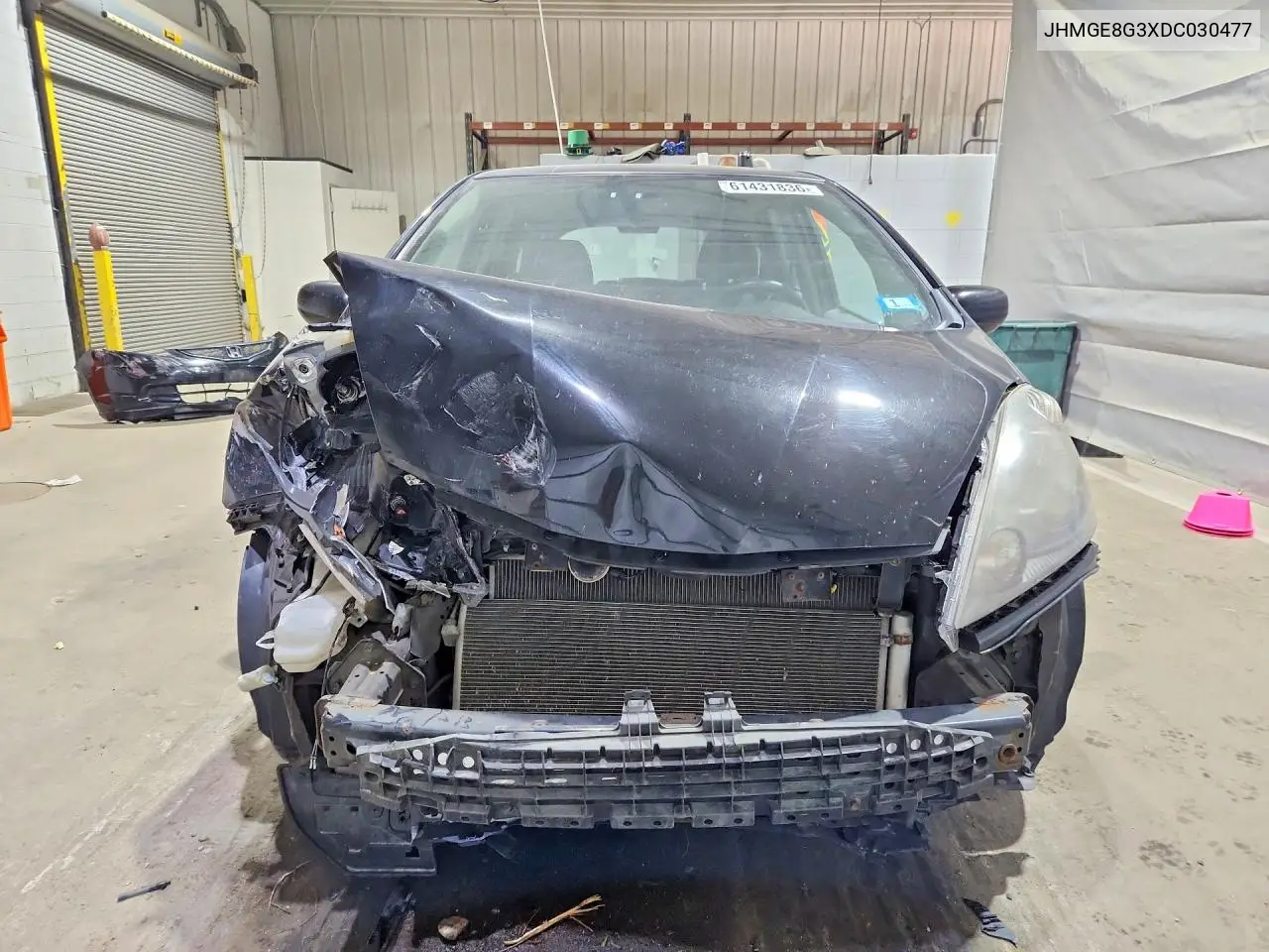 2013 Honda Fit VIN: JHMGE8G3XDC030477 Lot: 61431836