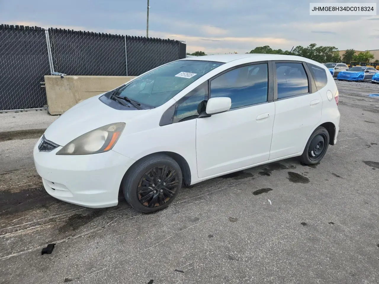 2013 Honda Fit VIN: JHMGE8H34DC018324 Lot: 61576906