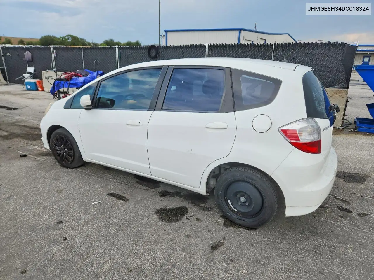 2013 Honda Fit VIN: JHMGE8H34DC018324 Lot: 61576906