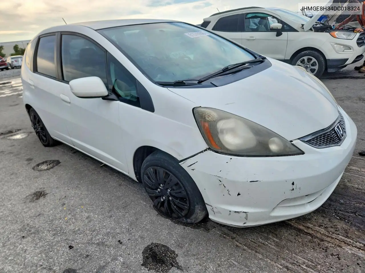 2013 Honda Fit VIN: JHMGE8H34DC018324 Lot: 61576906