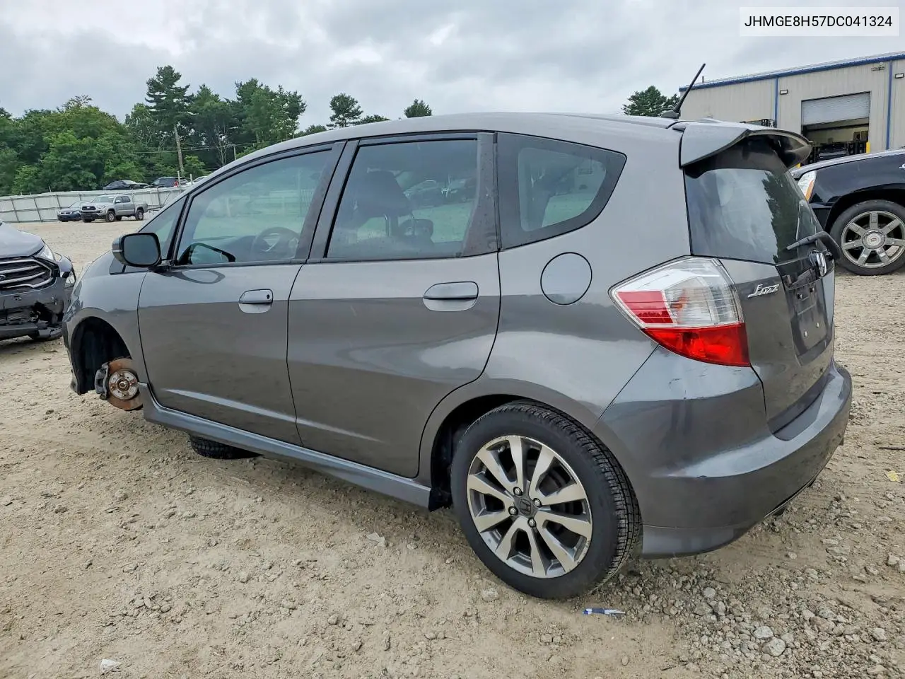 2013 Honda Fit Sport VIN: JHMGE8H57DC041324 Lot: 61687206