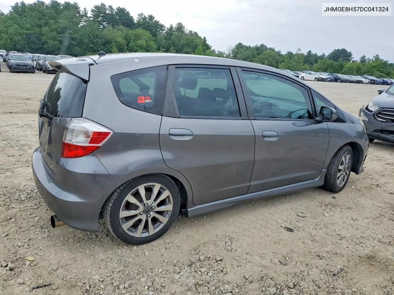 2013 Honda Fit Sport VIN: JHMGE8H57DC041324 Lot: 61687206