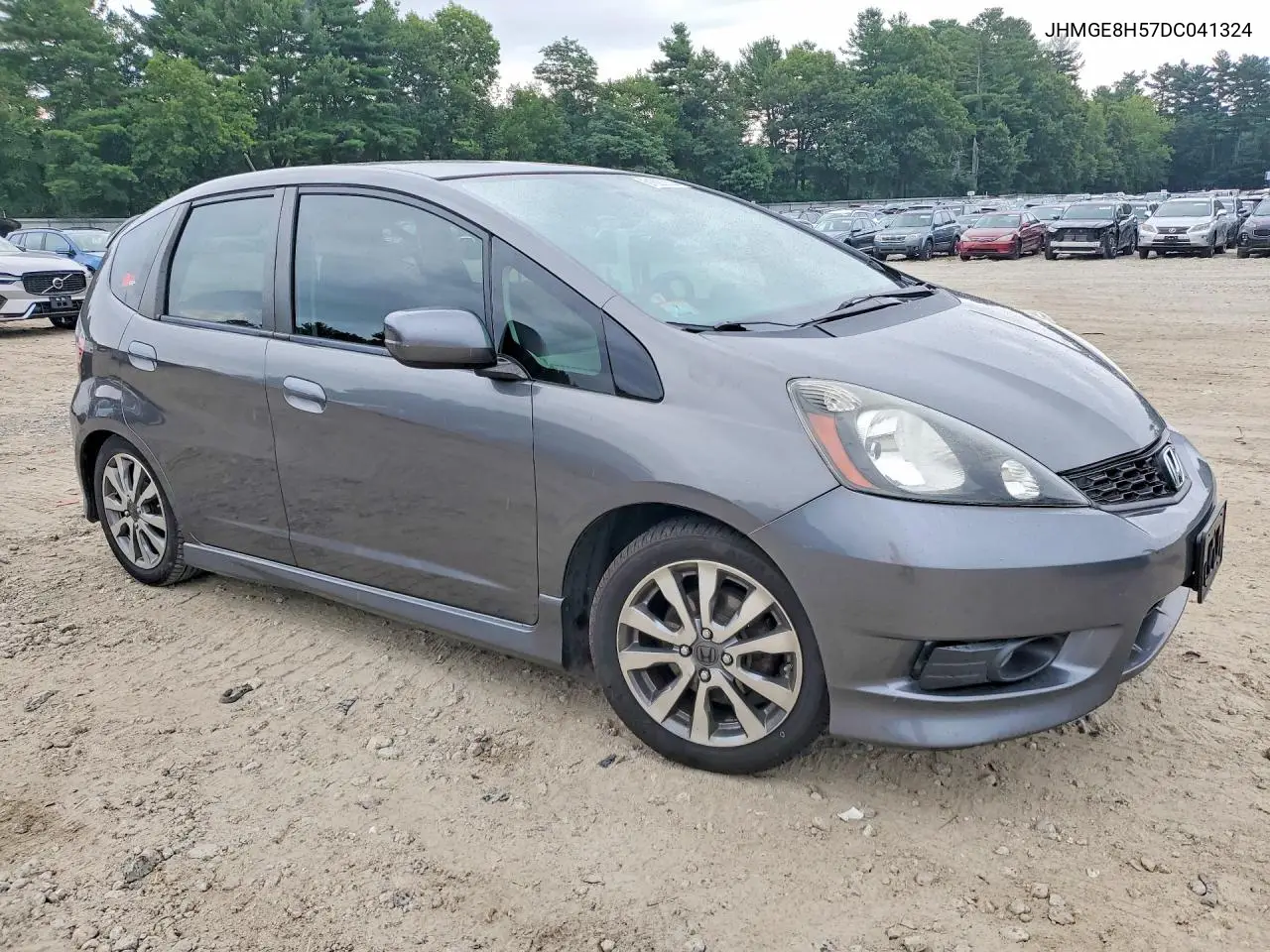 2013 Honda Fit Sport VIN: JHMGE8H57DC041324 Lot: 61687206