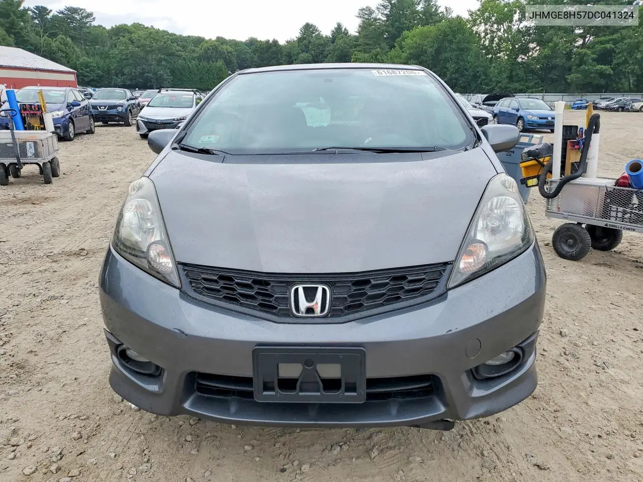 2013 Honda Fit Sport VIN: JHMGE8H57DC041324 Lot: 61687206