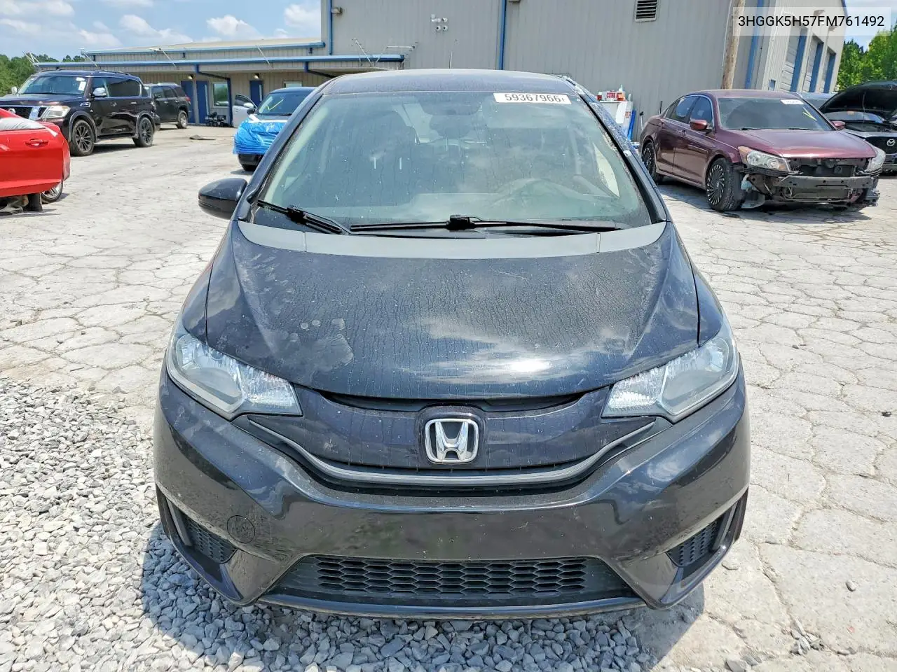 2015 Honda Fit Lx VIN: 3HGGK5H57FM761492 Lot: 59367966