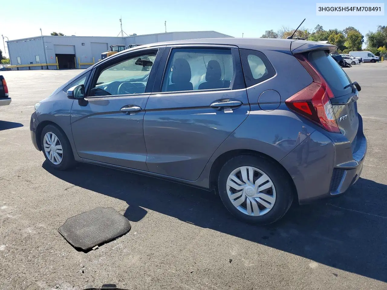 2015 Honda Fit Lx VIN: 3HGGK5H54FM708491 Lot: 59406696