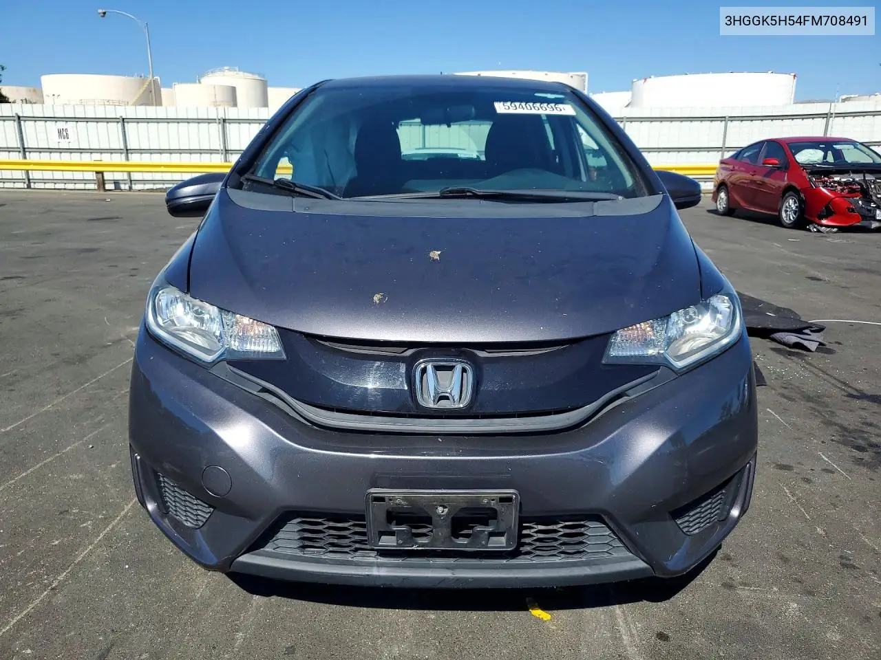 2015 Honda Fit Lx VIN: 3HGGK5H54FM708491 Lot: 59406696