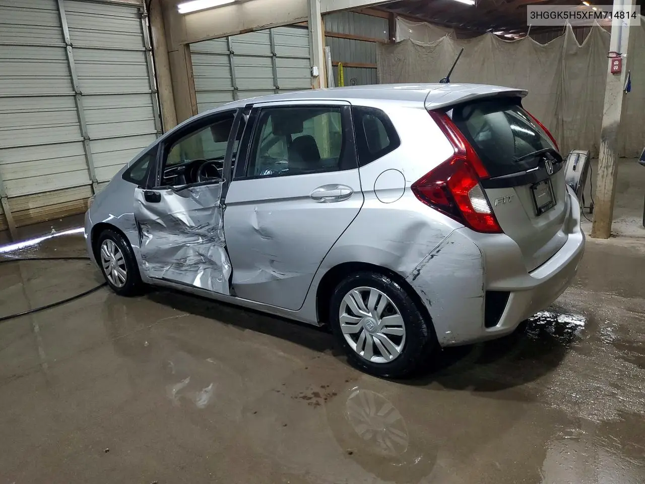 2015 Honda Fit Lx VIN: 3HGGK5H5XFM714814 Lot: 60377326