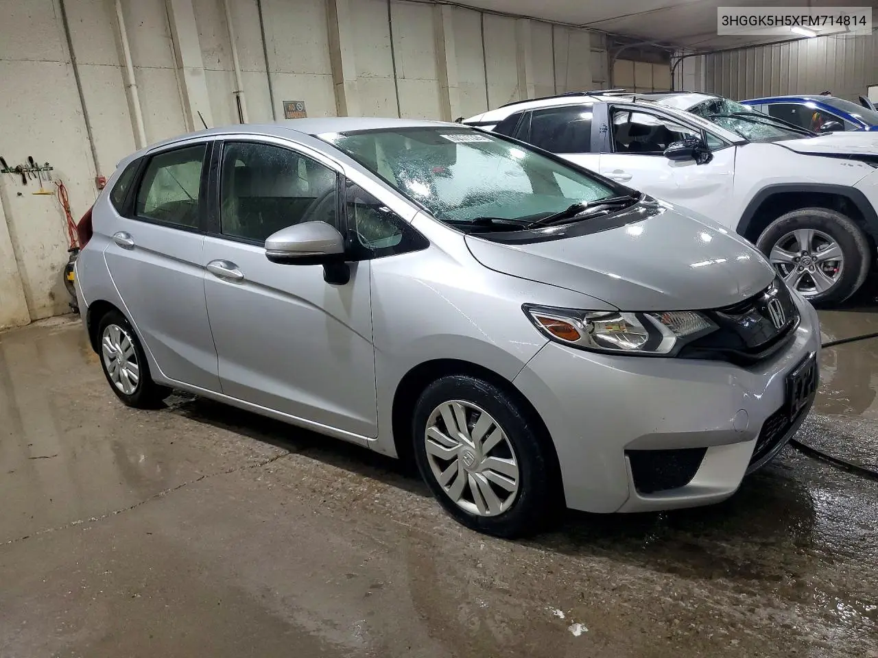 2015 Honda Fit Lx VIN: 3HGGK5H5XFM714814 Lot: 60377326