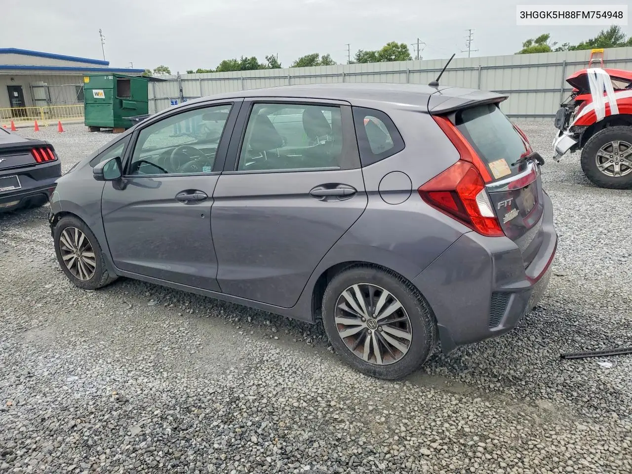 2015 Honda Fit Ex VIN: 3HGGK5H88FM754948 Lot: 60389126