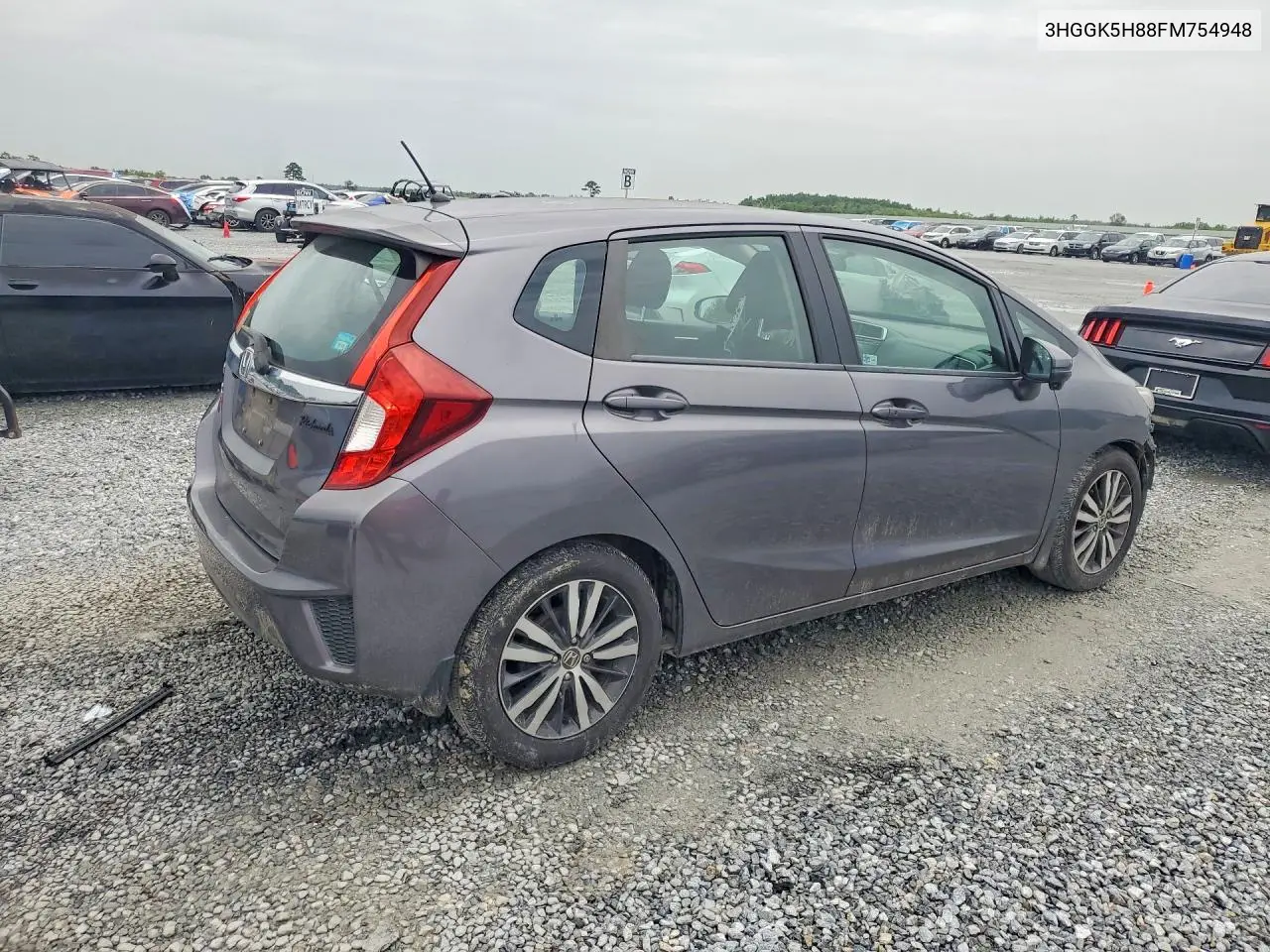 2015 Honda Fit Ex VIN: 3HGGK5H88FM754948 Lot: 60389126