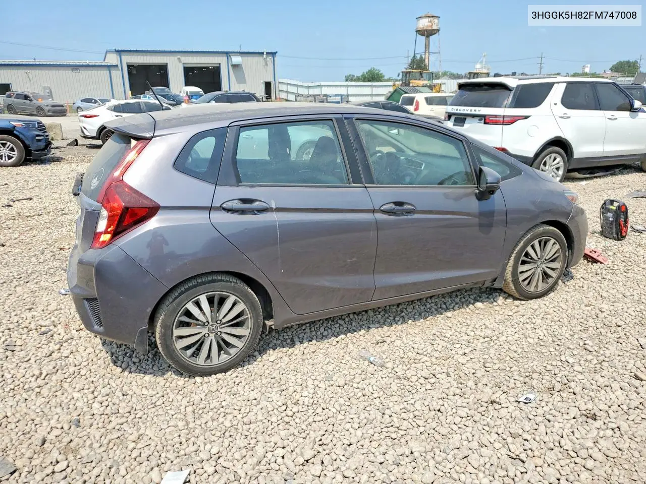 2015 Honda Fit Ex VIN: 3HGGK5H82FM747008 Lot: 60393826