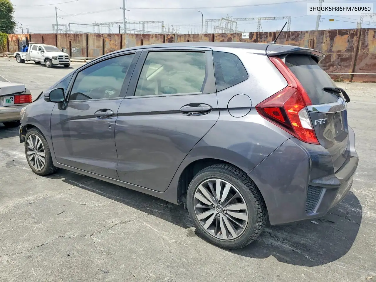2015 Honda Fit Ex/Exl VIN: 3HGGK5H86FM760960 Lot: 60463446
