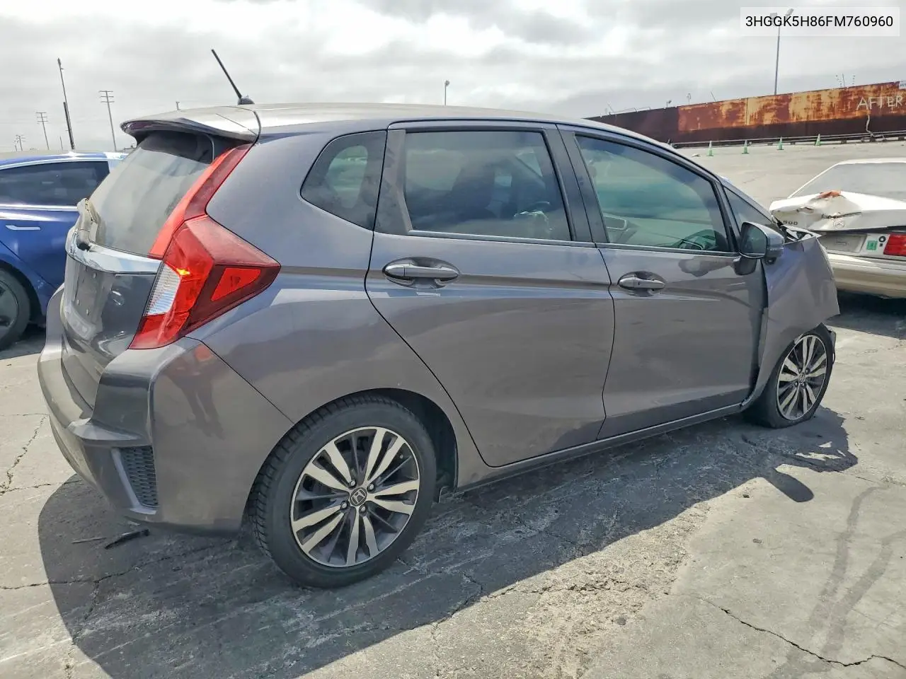 2015 Honda Fit Ex/Exl VIN: 3HGGK5H86FM760960 Lot: 60463446