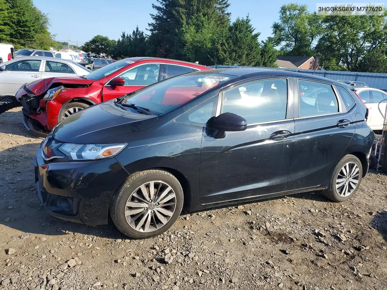 2015 Honda Fit Ex VIN: 3HGGK5G8XFM777620 Lot: 60472506
