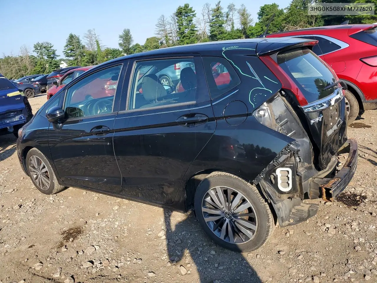 2015 Honda Fit Ex VIN: 3HGGK5G8XFM777620 Lot: 60472506