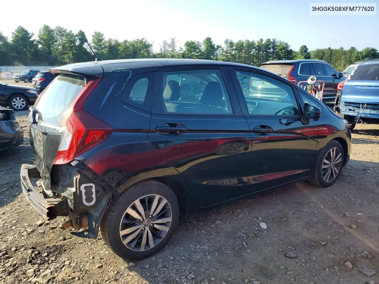 2015 Honda Fit Ex VIN: 3HGGK5G8XFM777620 Lot: 60472506