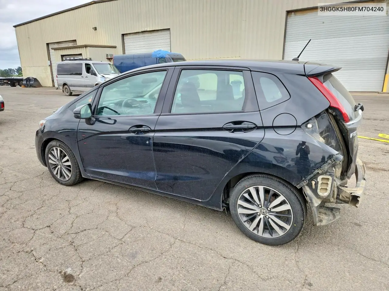 2015 Honda Fit Ex VIN: 3HGGK5H80FM704240 Lot: 60516666