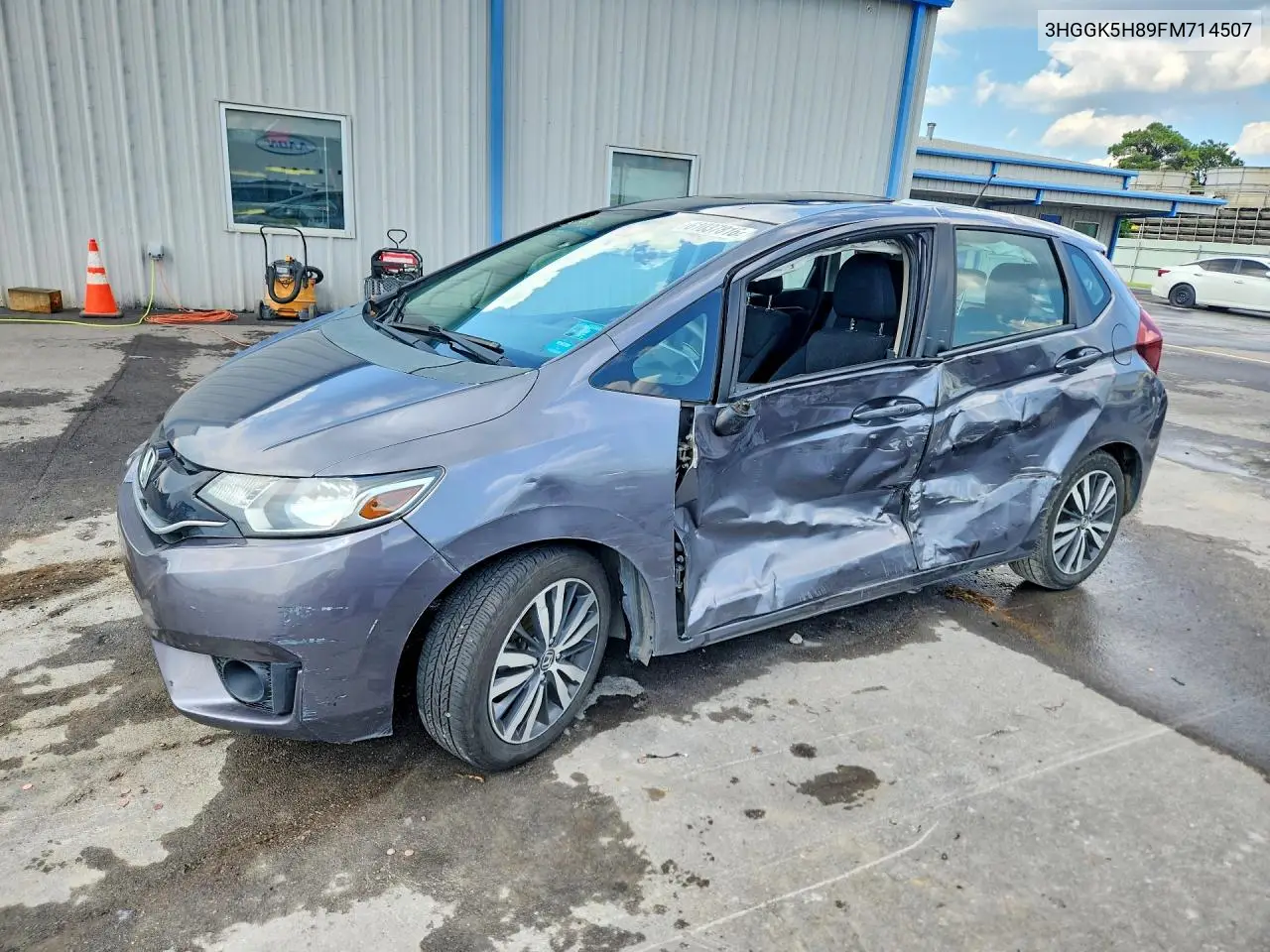 2015 Honda Fit Ex VIN: 3HGGK5H89FM714507 Lot: 61037816