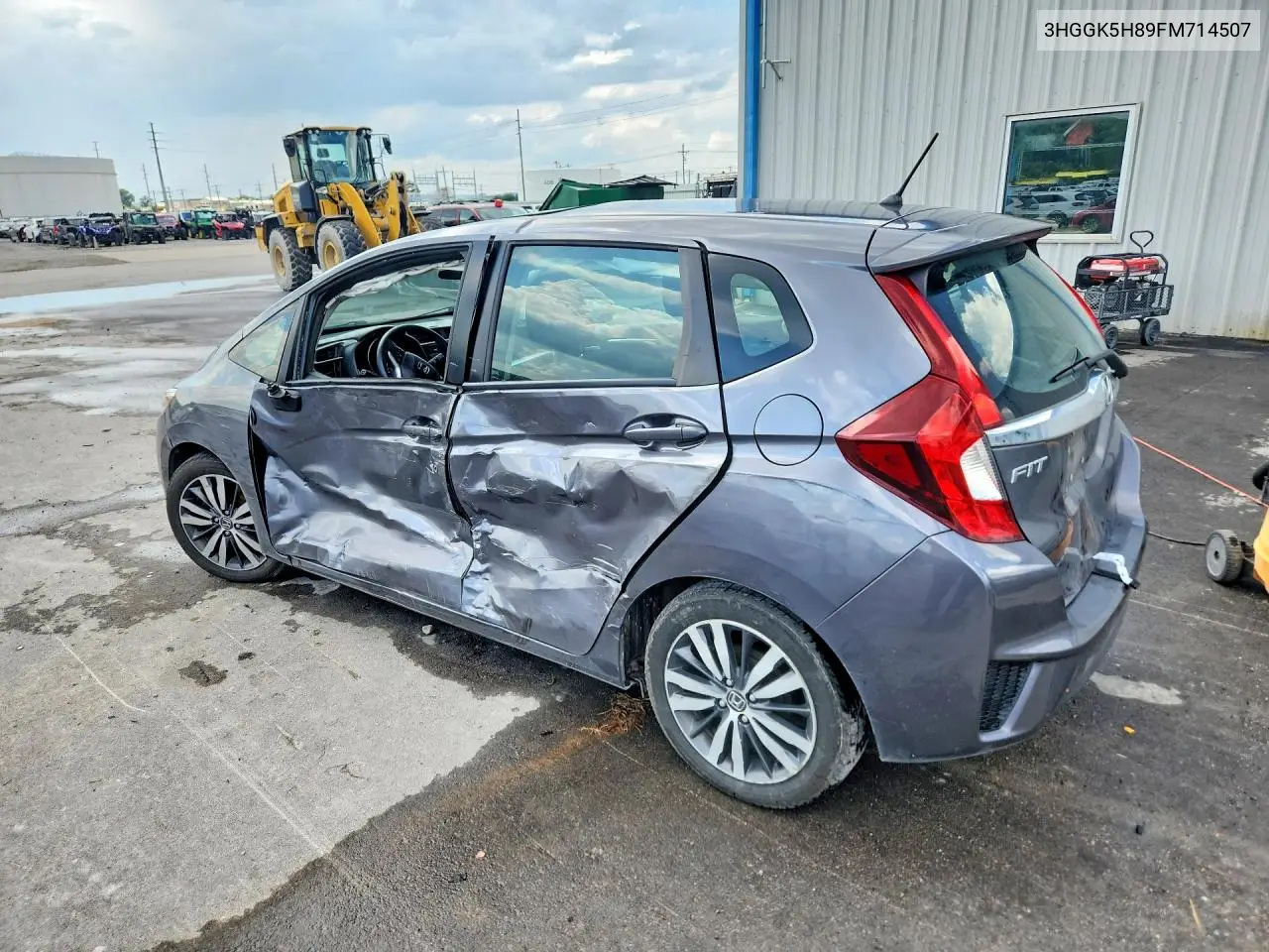 2015 Honda Fit Ex VIN: 3HGGK5H89FM714507 Lot: 61037816