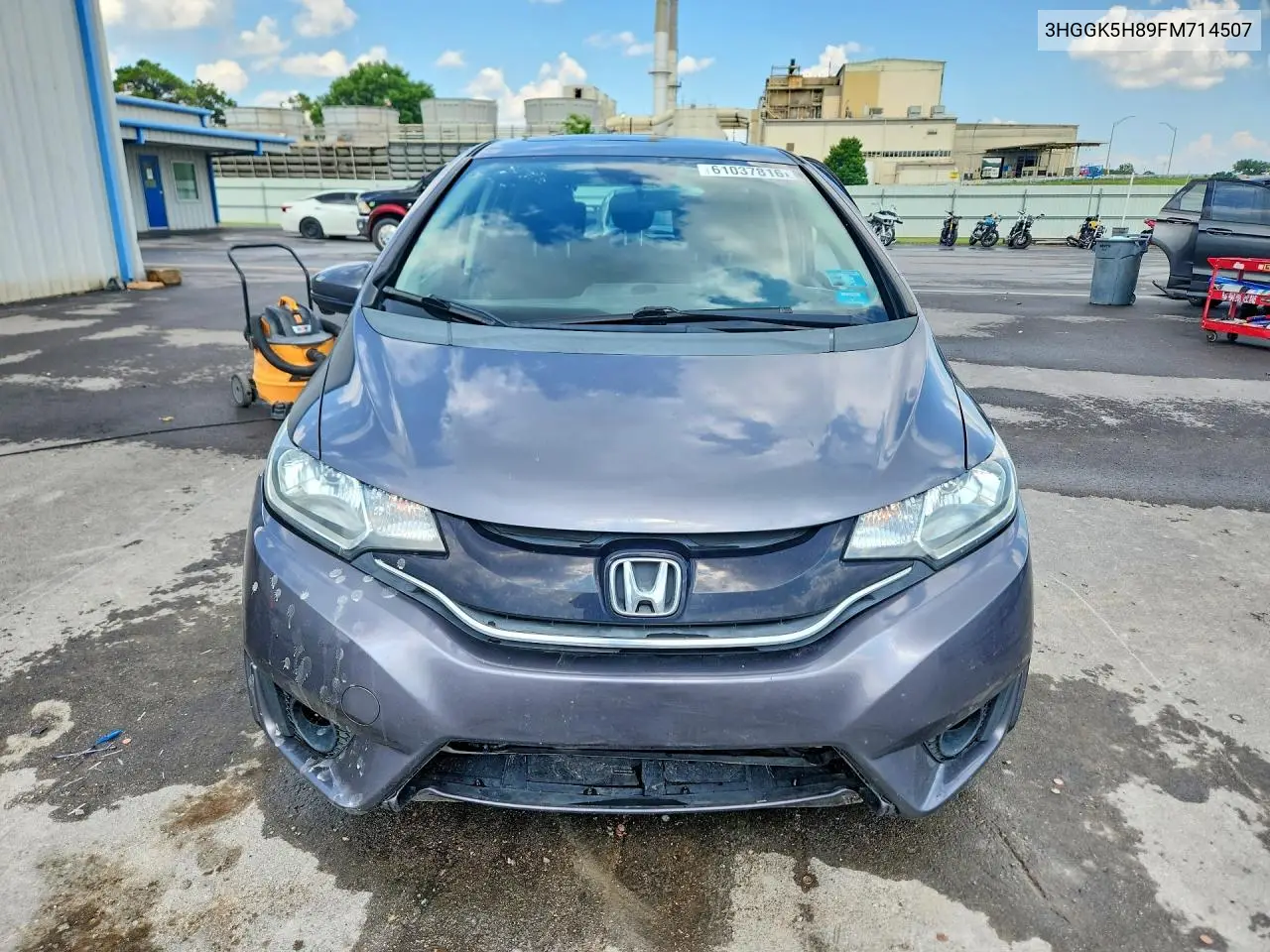 2015 Honda Fit Ex VIN: 3HGGK5H89FM714507 Lot: 61037816