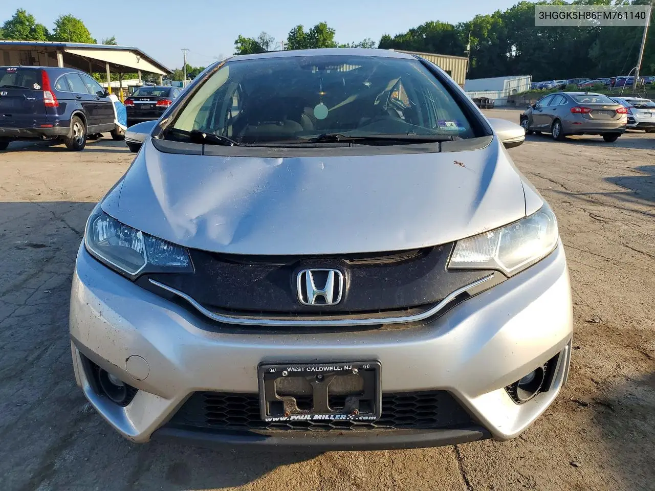 2015 Honda Fit Ex VIN: 3HGGK5H86FM761140 Lot: 61172086