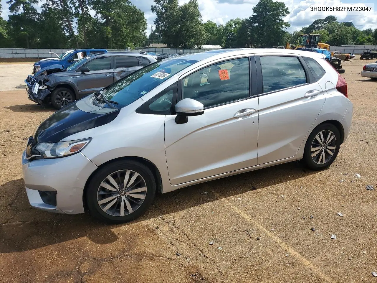 2015 Honda Fit Ex VIN: 3HGGK5H82FM723047 Lot: 61210036