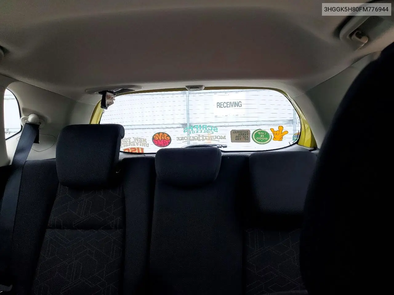 2015 Honda Fit Ex/Exl VIN: 3HGGK5H80FM776944 Lot: 61447046