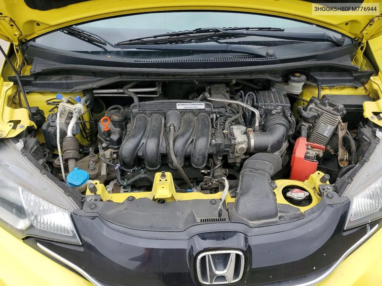 2015 Honda Fit Ex/Exl VIN: 3HGGK5H80FM776944 Lot: 61447046