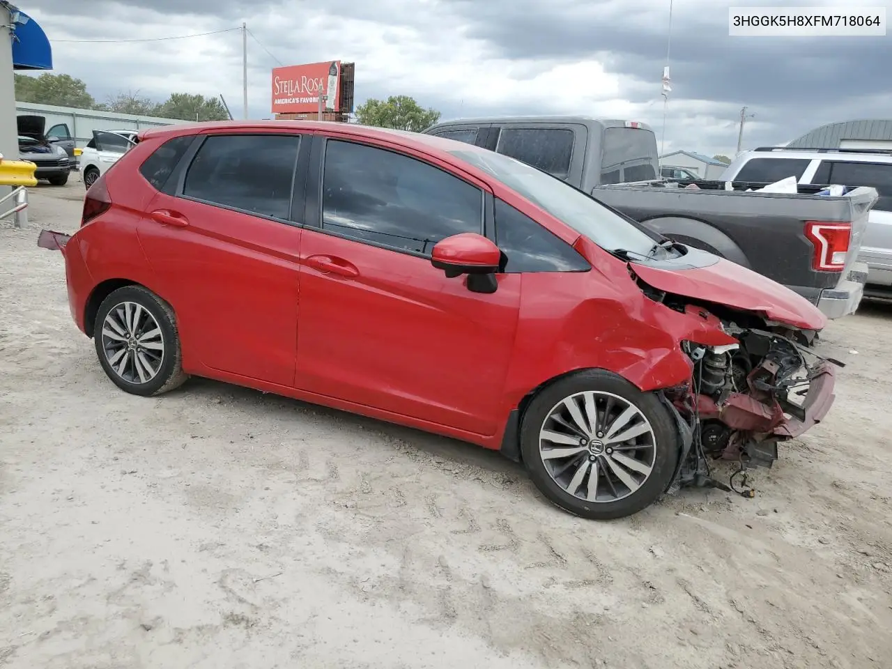 3HGGK5H8XFM718064 2015 Honda Fit Ex