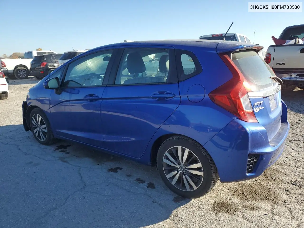 3HGGK5H80FM733530 2015 Honda Fit Ex