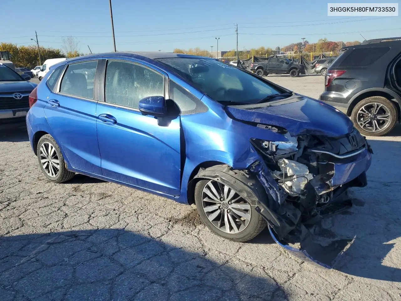 3HGGK5H80FM733530 2015 Honda Fit Ex