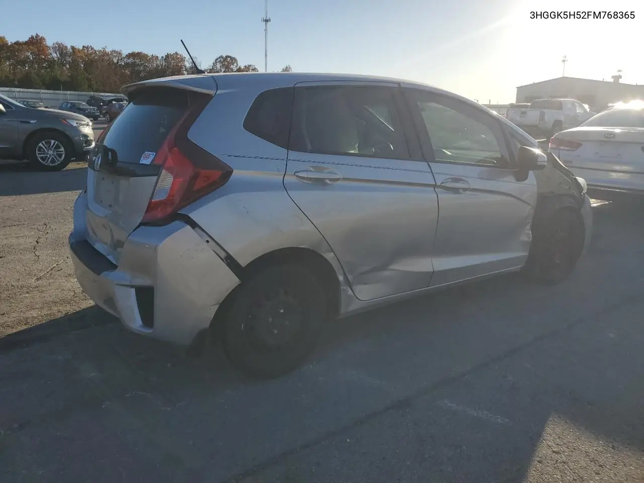 3HGGK5H52FM768365 2015 Honda Fit Lx
