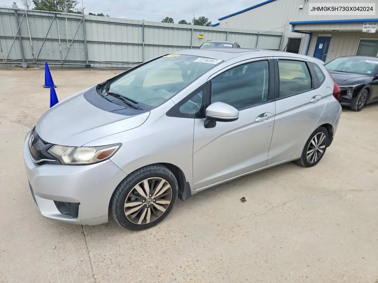 2016 Honda Fit Ex VIN: JHMGK5H73GX042024 Lot: 56451876