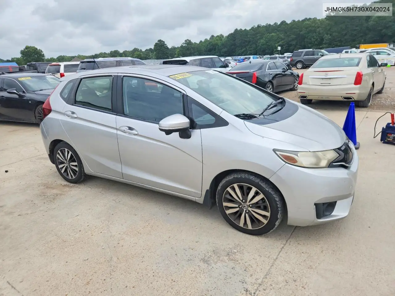 2016 Honda Fit Ex VIN: JHMGK5H73GX042024 Lot: 56451876
